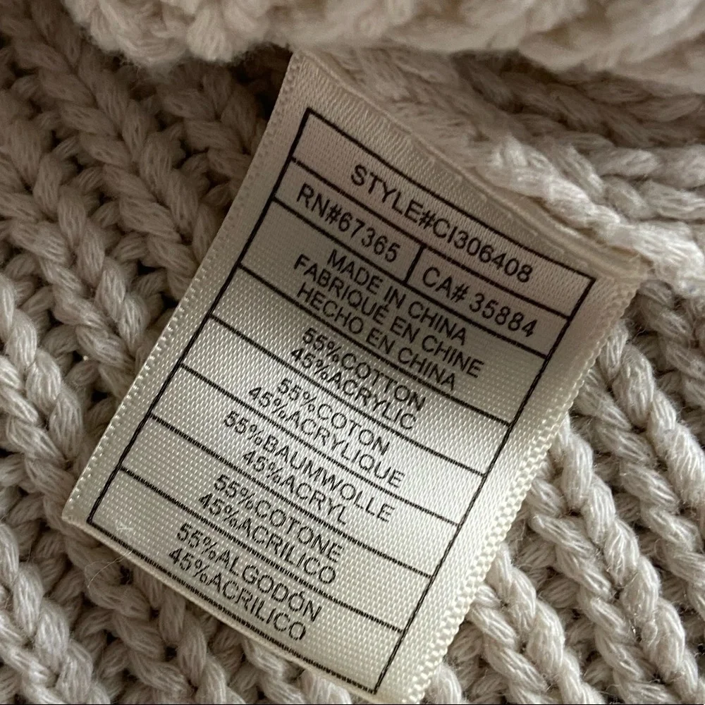 cupcakes & cashmere Knitted Sweater Vest Size S - Picture 5 of 7